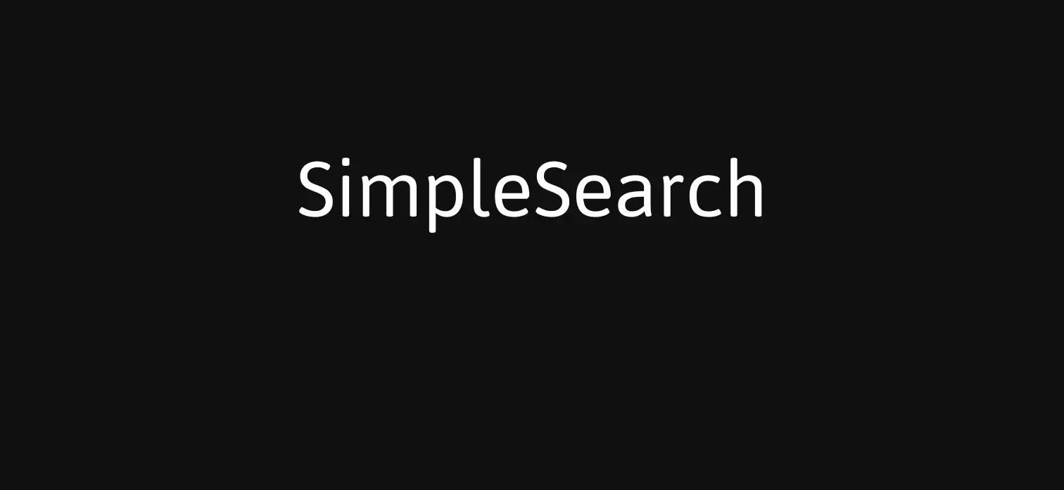 simple Search